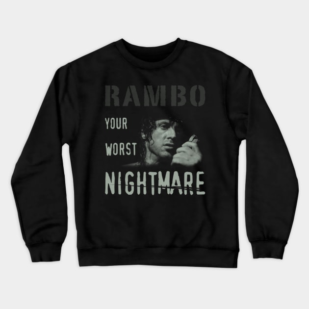 Your Worst Nightmare Crewneck Sweatshirt by kostjuk